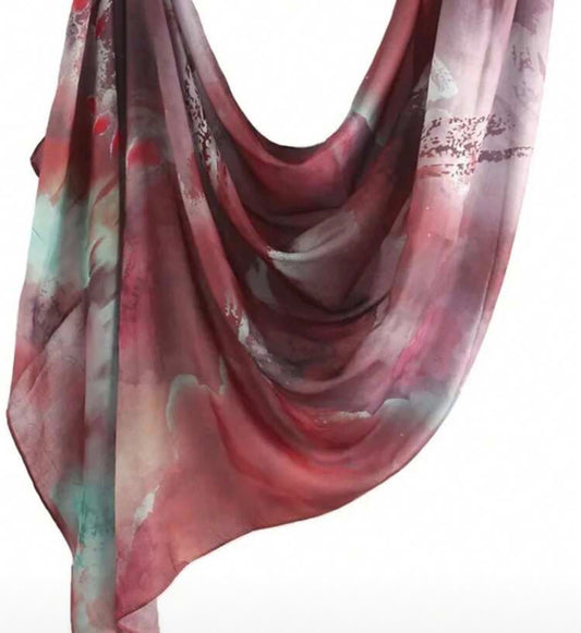 Watercolor Marble Print hijab