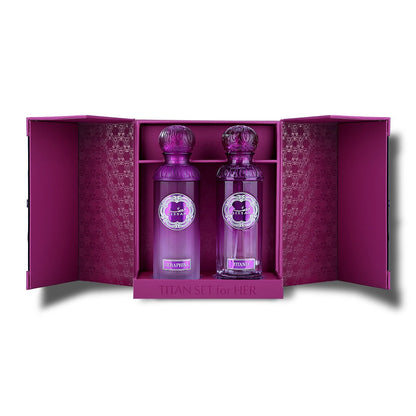 TITAN FOR HER SET- 2X90 ML BY GISSAH PERFUMES